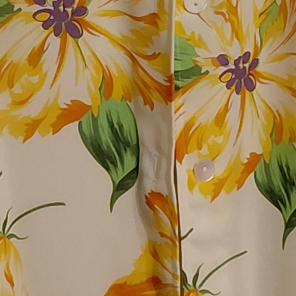 Linea by Louis Dell'Olio Vibrant Floral Blouse - Picture 4 of 4